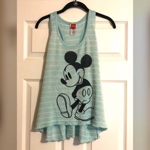 Disney Mickey Mouse Mint Sweater Tank Top